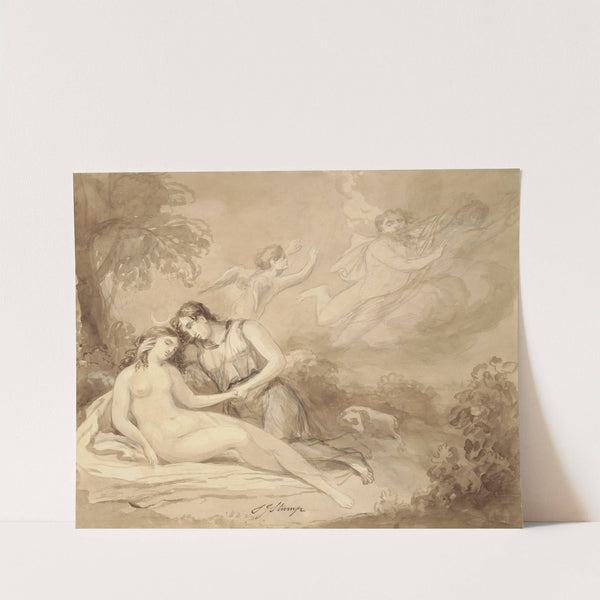 Venus and Adonis by Samuel John Stump