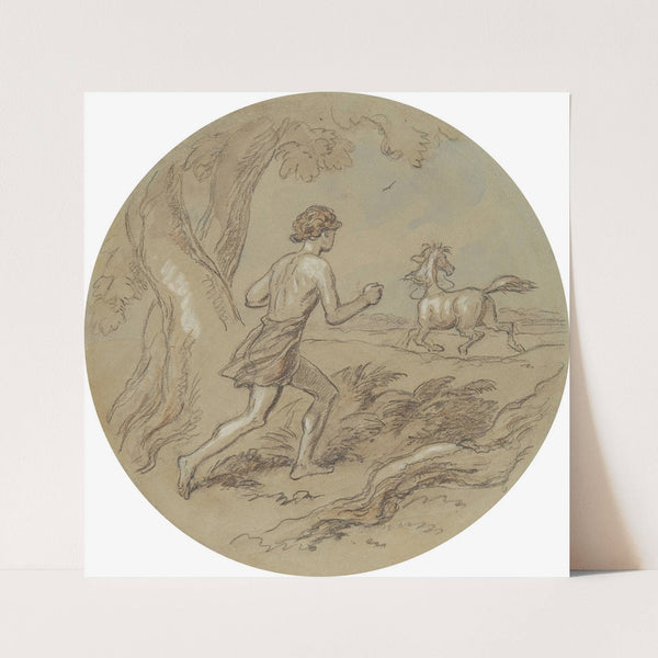 Venus and Adonis pl16 by Hablot Knight Browne