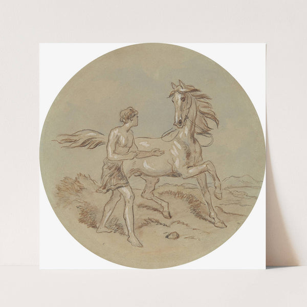 Venus and Adonis pl18 by Hablot Knight Browne