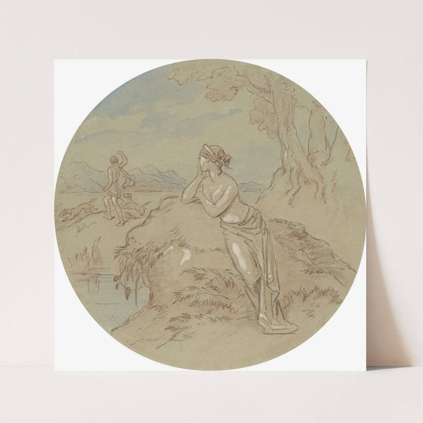 Venus and Adonis pl4 by Hablot Knight Browne