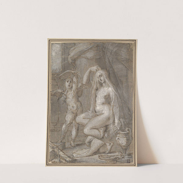 Venus and Amor by Bartholomaeus Spranger
