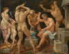 Venus and Amor in the forge of Vulcan (1536)