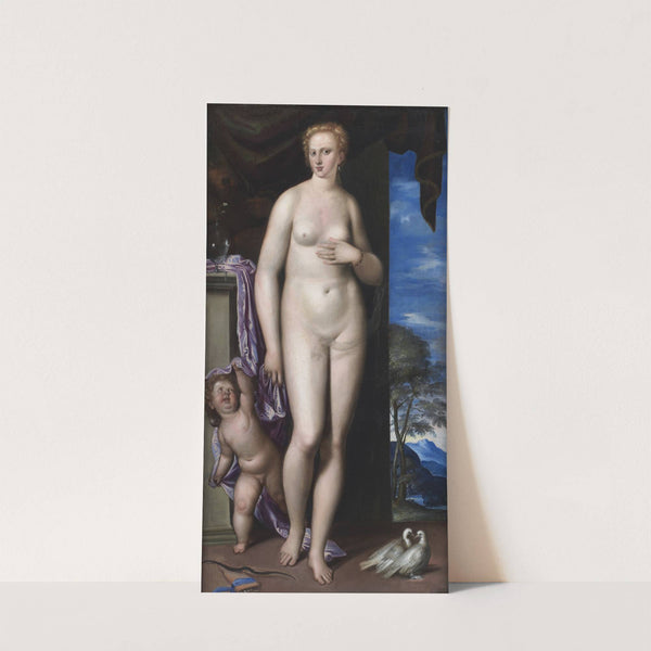 Venus and Cupid (1531 – 1578) by Parrasio Micheli