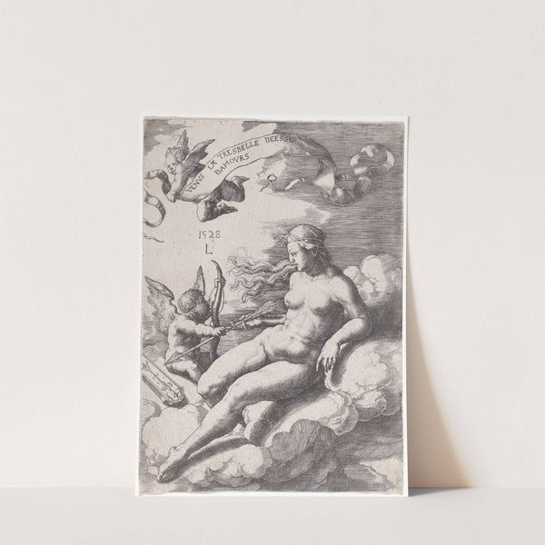 Venus and Cupid by Lucas Van Leyden