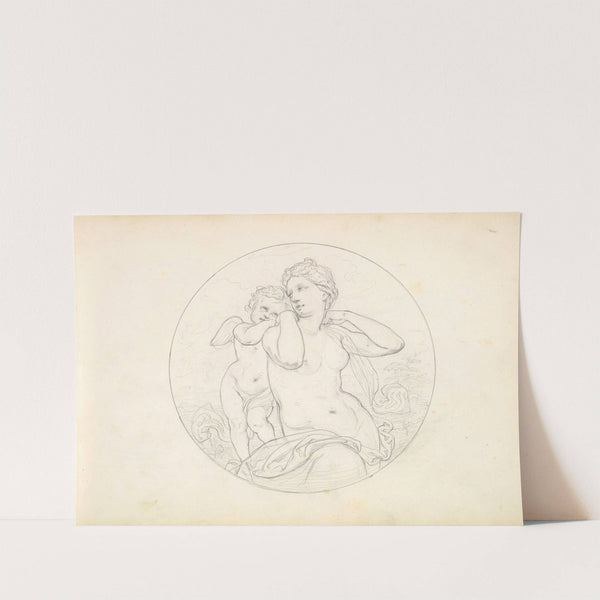 Venus and Cupid (ca. 1849) by Frederic Leighton