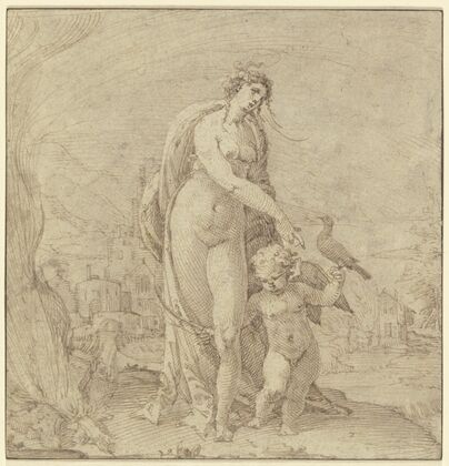 Venus and Cupid