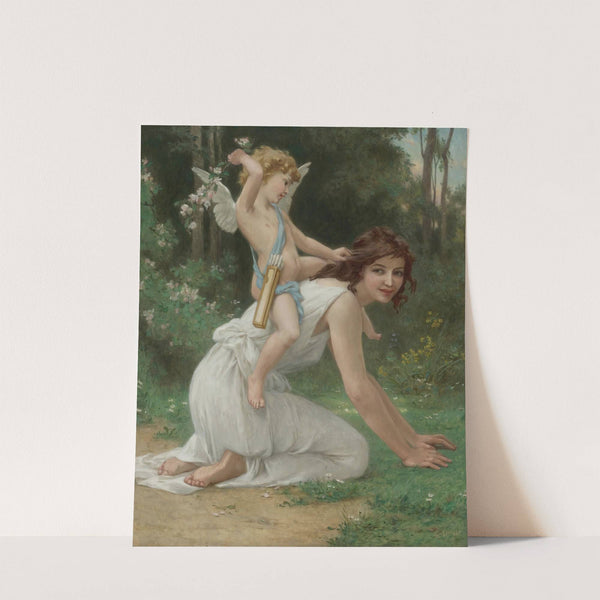 Venus And Cupid by Guillaume Seignac