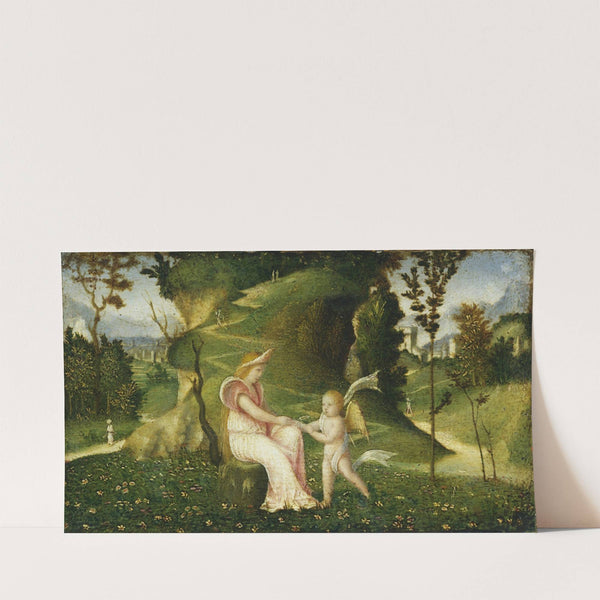 Venus and Cupid in a Landscape (c. 1505-1515) by Circle of Giorgione
