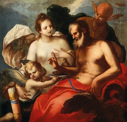 Venus and Cupid, Jupiter and Mercury (17th Century)