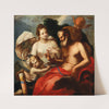 Venus and Cupid, Jupiter and Mercury (17th Century) by Venetian School