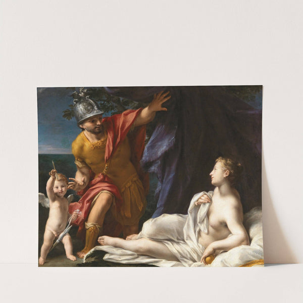 Venus and Mars with Cupid by Francesco Mancini