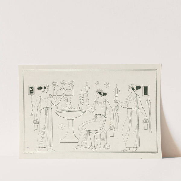 Venus and the two Graces (1844-1861) by Alexis Louis Pierre Housselin