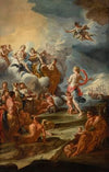 Venus Appealing To Jupiter, Juno, And Apollo On Behalf Of the Trojan Fleet