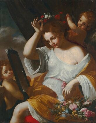 Venus at her toilet