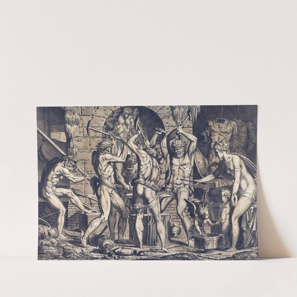 Venus at Vulcan's Forge by Léon Davent