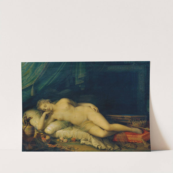 Venus, auf einem Ruhebett schlafend by Johann Baptist von Lampi the Younger