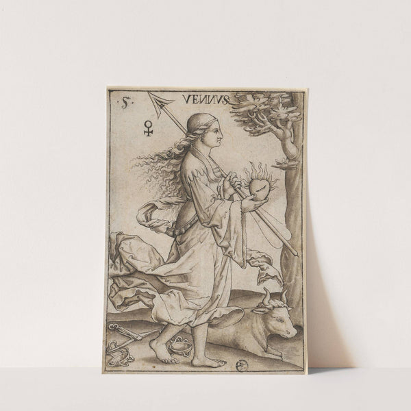 Venus, aus einer Planetenserie by Jacob Clauser