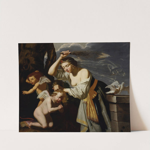 Venus Chastising Cupid by Jan Van Bijlert