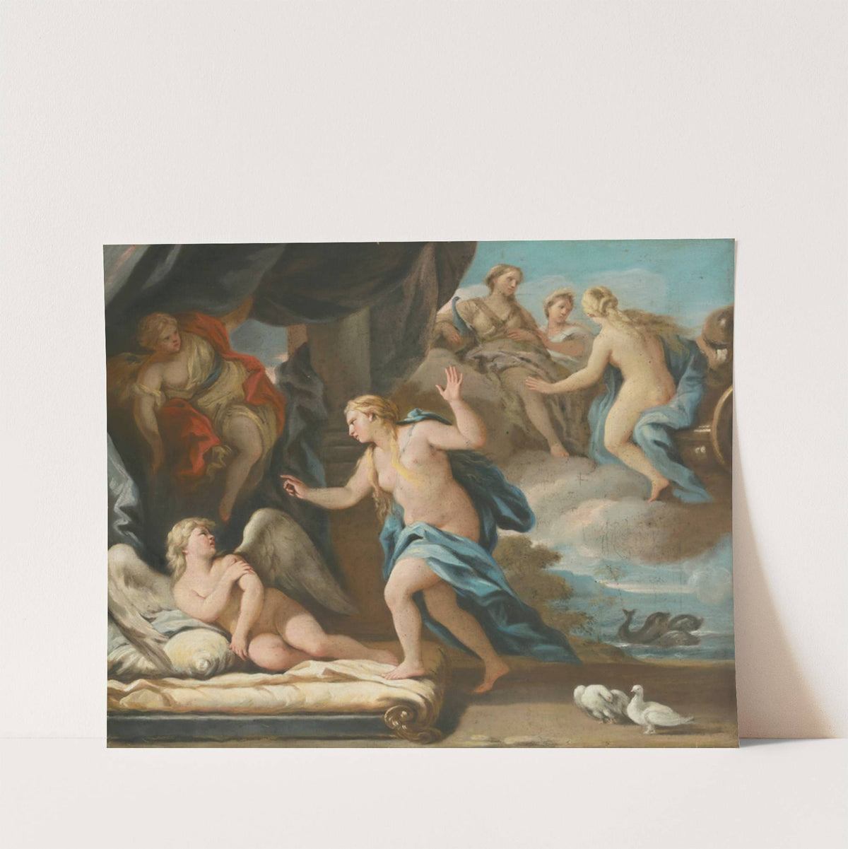 Venus chides Cupid by Joseph Goupy