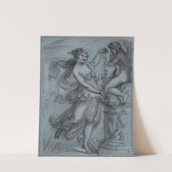 Vénus couronnant l'Amour by Pierre-Paul Prud'hon