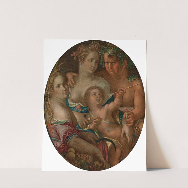 Venus, Cupid, Bacchus and Ceres by Joachim Wtewael