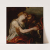 Venus disarming Mars by Follower of Anthony van Dyck