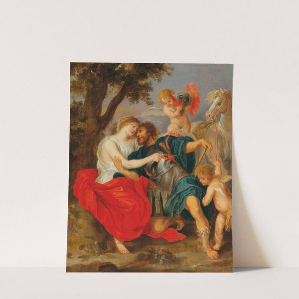 Venus disarming Mars by Follower of Peter Paul Rubens