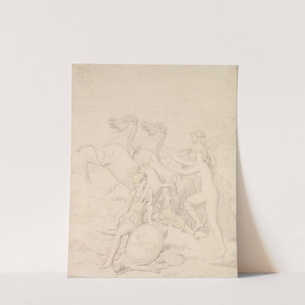 Venus Hurt by Diomedes by Jean Auguste Dominique Ingres