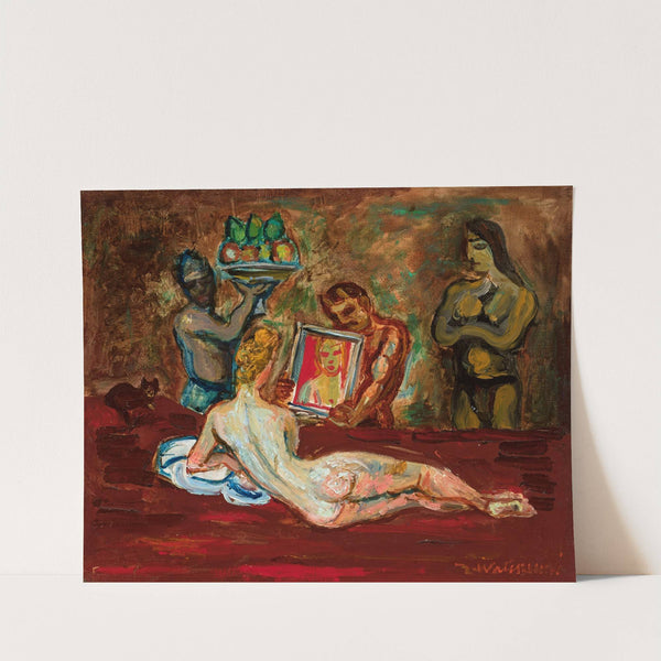 Venus in front of a mirror (1929) by Zygmunt Waliszewski