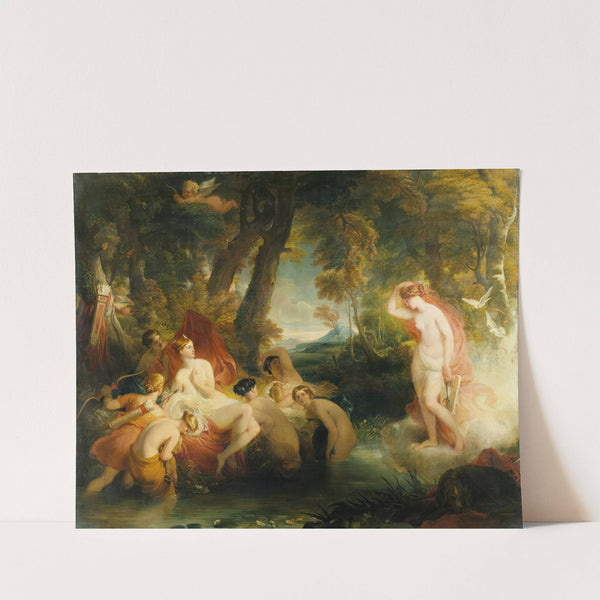 Venus in search of Cupid surprises Diana by William Hilton