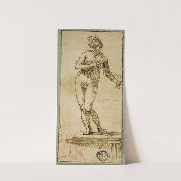 Venus on Pedestal by Style of Francesco Allegrini
