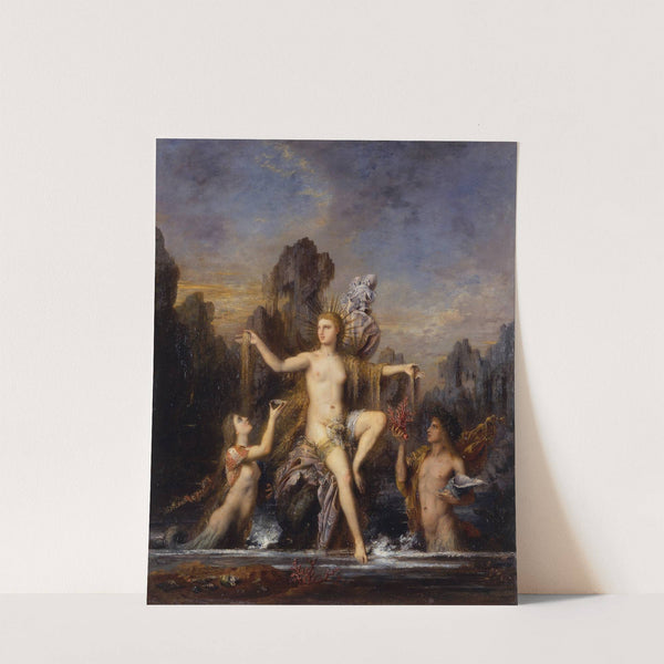 Venus Rising From The Sea by Gustave Moreau