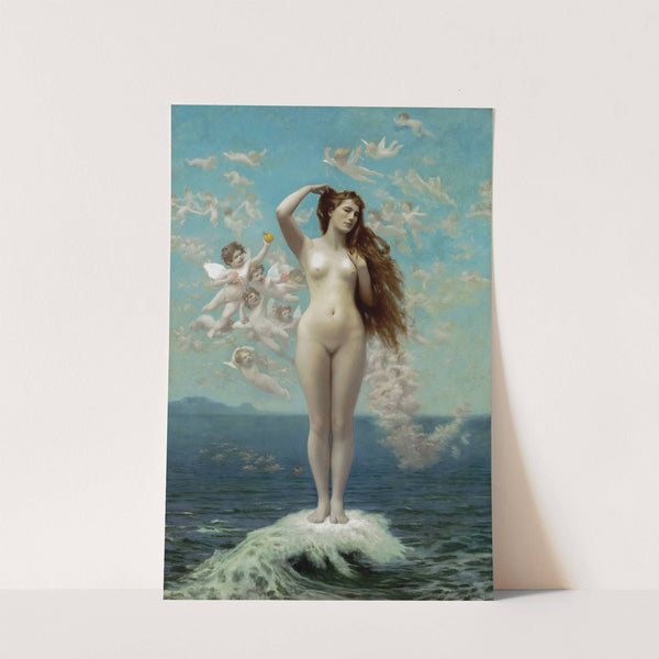 Venus Rising (1890) by Jean-Léon Gérôme