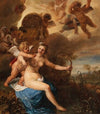 Venus taking away Cupid’s bow