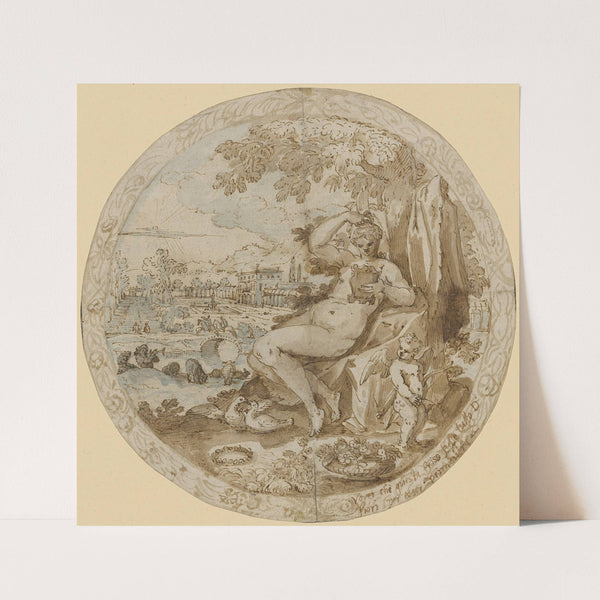 Venus and Cupid by Lodewijk Toeput