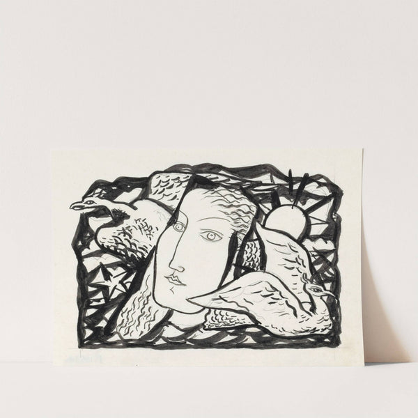 Venus Vignet voor boek ‘L’art Hollandais contemporain’ van Paul Fierens (1932) by Leo Gestel