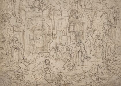 Venus Visiting the Forge of Vulcan