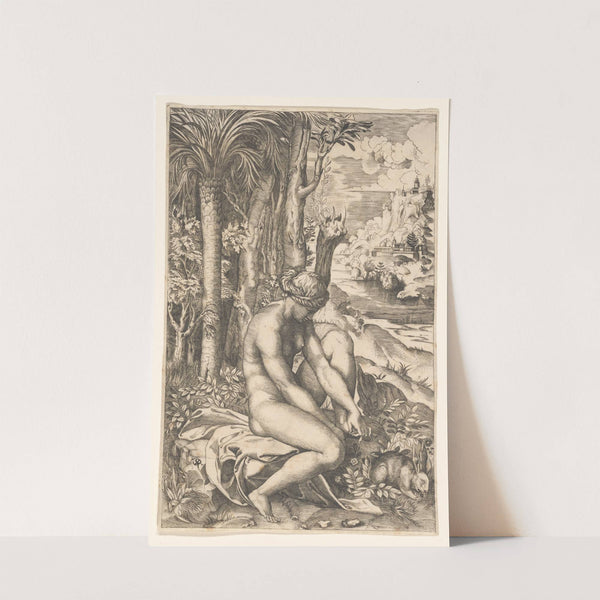 Venus Wounded by the Rose’s Thorn (1516) by Giulio Romano