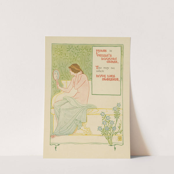 Venus’s looking glass (1899) by Walter Crane