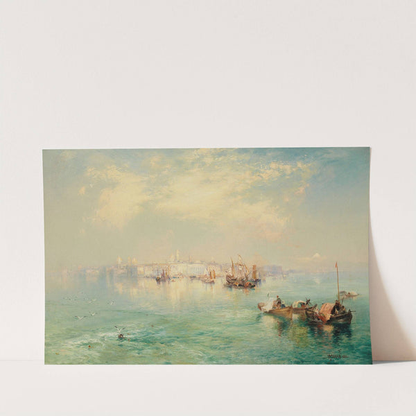 Vera Cruz Harbor, Mexico by Thomas Moran