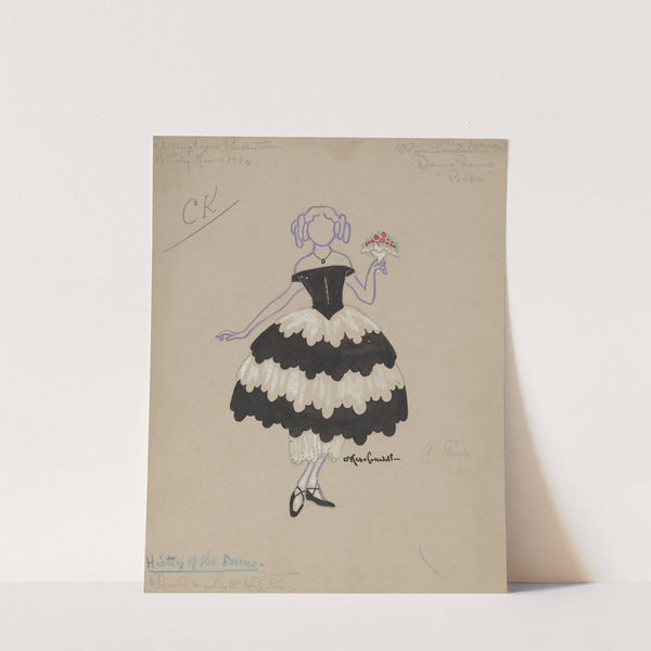 Vera Mosconi-Dance Series-Polka by Helen Marguerite O'Kane