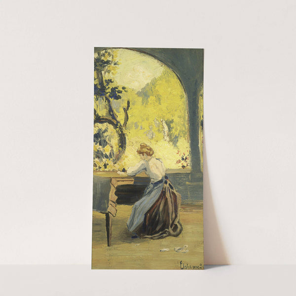 Verandah in Spring by Louis Michel Eilshemius