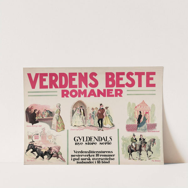 Verdens beste romaner by Norsk lithografisk Officin