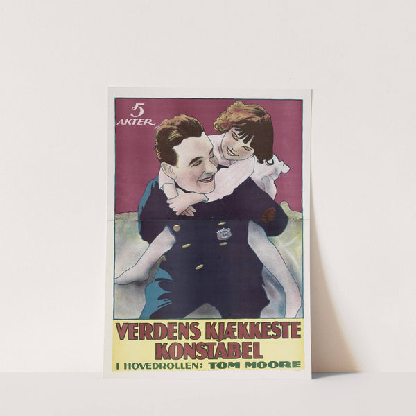 Verdens kjækkeste konstabel (1920) by Jul. Hess & Co.