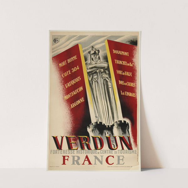 Verdun. Forteresse historique. Centre de tourisme. France (1929-1940) by Etienne Jeannet
