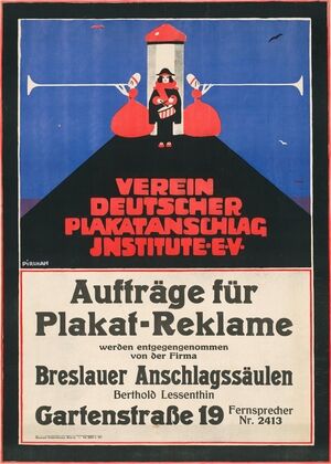 Verein Deutscher Plakatanschlag Institute e. V. (1913)