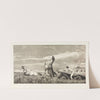Verfolgter Centaur (Intermezzi, Opus IV, Blatt 3) (1881) by Max Klinger