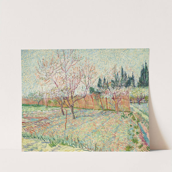 Verger avec cyprès (1888) by Vincent van Gogh