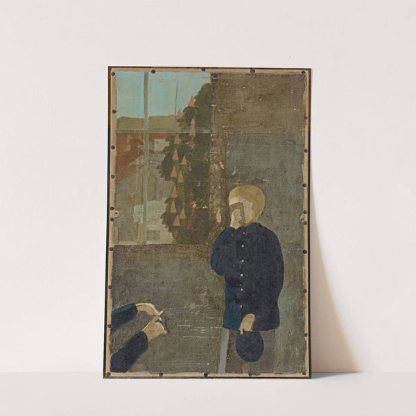 Verhöhnung eines Zöglings im Waisenhaus by Otto Meyer-Amden