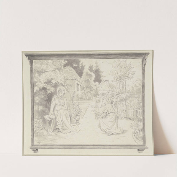 Verkündigung (Das Bild in Speyer) by Wilhelm Steinhausen